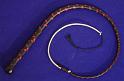 3ft Pink and Black 12 plait Custom Bullwhip A